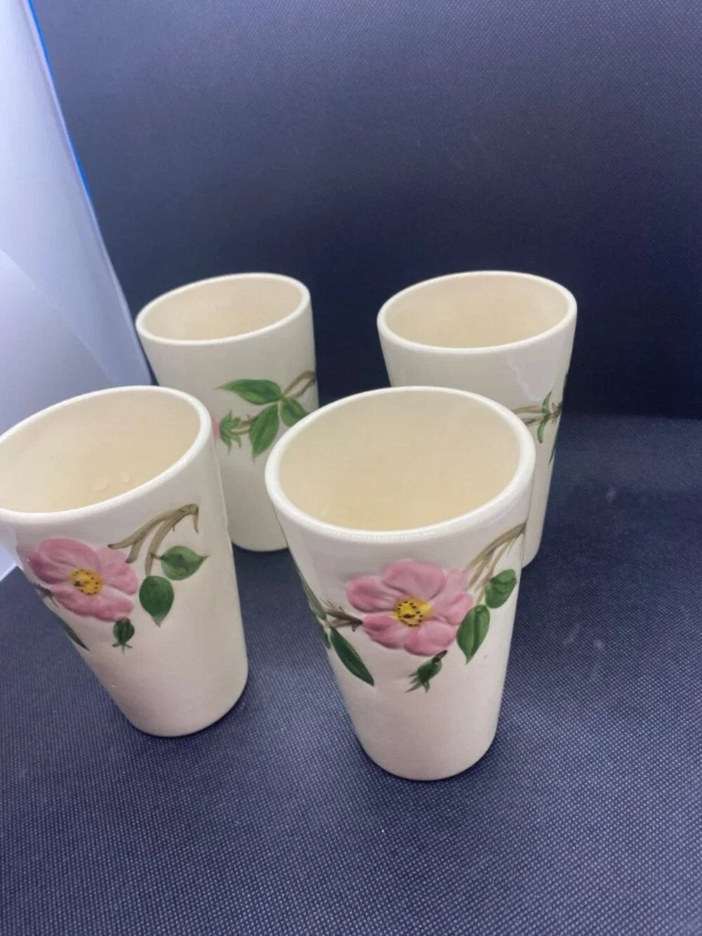 Desert Rose 12 oz. Tumblers. Set of 4